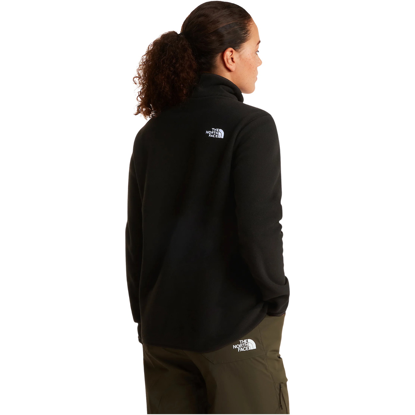 2026 The North Face Womens Glacier Fleece 1/4 Zip NF0A8D2J - Black